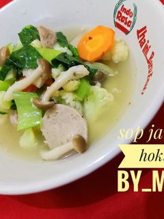 Foto resep 7. Sop jamur hokto feat sayuran