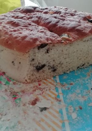 Una foto de Pan para tostadas con olivas de Aragón