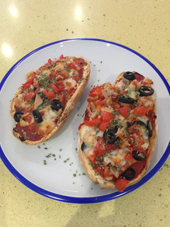 Una foto de Pan pizza