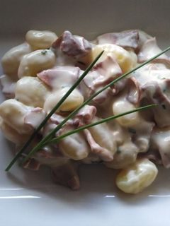 Sajtos - snidlinges gnocchi recept fotója