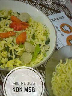 Foto resep Mie Rebus Non MSG