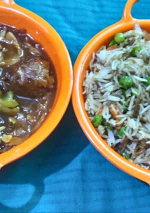A picture of Chilli garlic fried Rice.