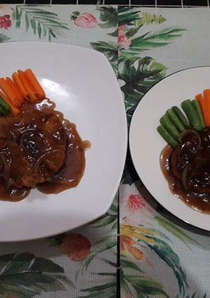 Foto resep Steak tempe saus blackpepper