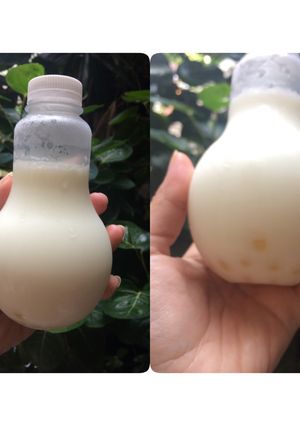 Foto resep Silky puding boba (botol bohlam)