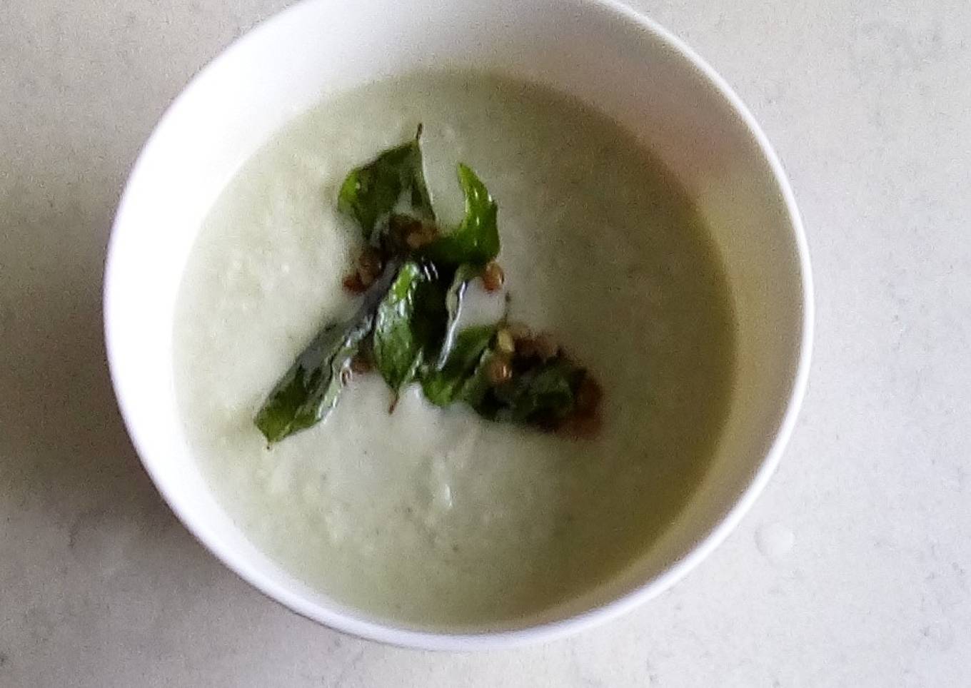 How to Prepare Quick Coconut green chilli chutney