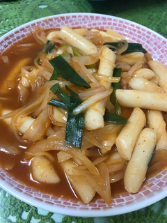 韓式辣炒年糕 的食譜成品照片
