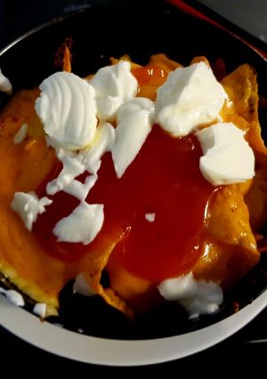 A picture of My Cheesey Tortilla Sweet Chilli Dip. 😁.