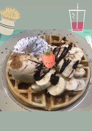 Una foto de Waffles✔️