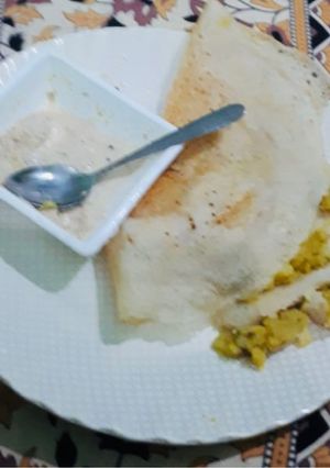 आलू मसाला डोसा (aloo masala dosa recipe in Hindi) रेसिपी मुख्य फोटो