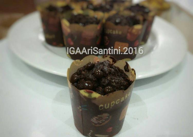 Resep Eggless Chocolate Muffin *antigagal yang Sempurna
