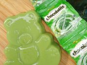 Gambar puding matcha