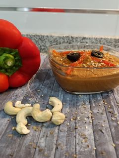 Una foto de Paté de pimiento rojo asado 🌶️ (vegano 🌱)