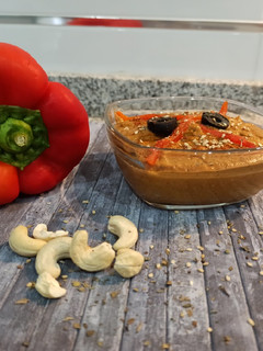 Una foto de Paté de pimiento rojo asado 🌶️ (vegano 🌱)