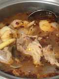ต้มแซ่บกระดูกแก้วหมู