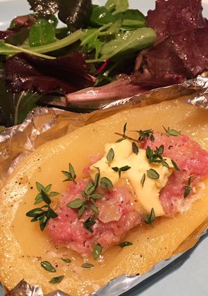 Foto di Patate con salsiccia al cartoccio #ilboccatv