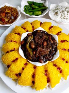 عکسی از دستور قرمه سبزی تند و آتیشی من با عصاره قلم 👌😜😍