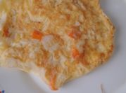 Una foto de tortilla con surimi