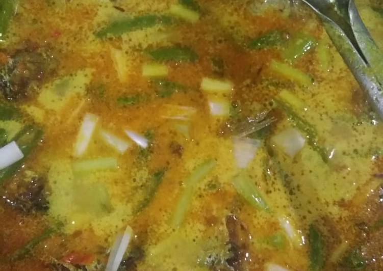 Cara buat Gulai Kari Ikan Gembung yang nikmat Untuk Jualan