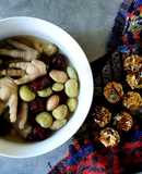 Chân gà hầm đậu táo đỏ