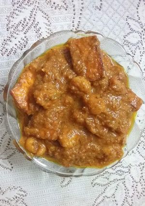 A picture of Makhana paneer ki sabji.