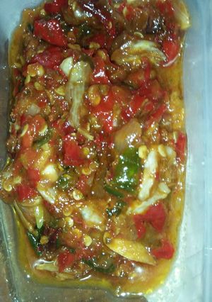 Foto resep Sambal asin asam manis