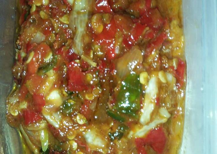 Resep Sambal asin asam manis, Menggugah Selera