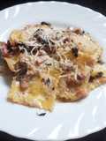 Ravioli de queso al tartufato
