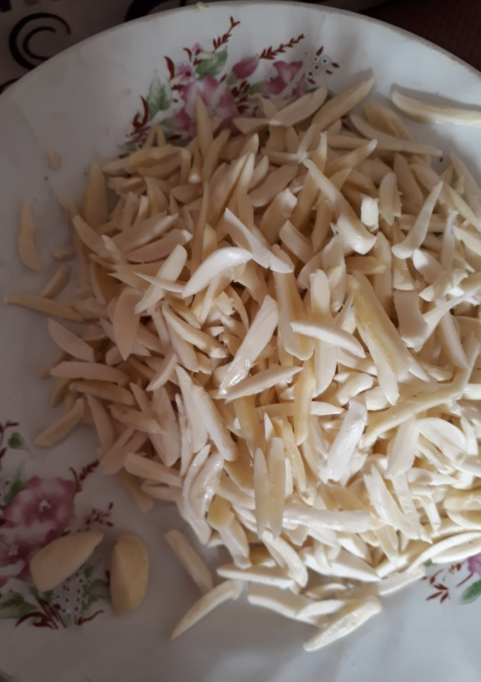 عکسی از دستور خلال بادام