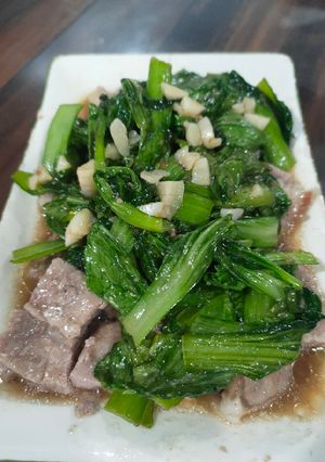 Foto resep Steak tumis pakchoy