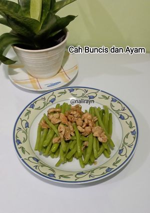 Foto resep #208 Cah Buncis dan Ayam