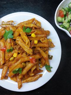 عکسی از دستور ماکارونی کته 🍝