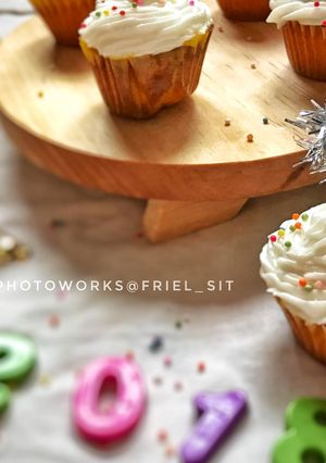 Foto resep New year’s cup cake
