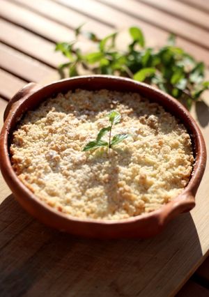 Una foto de Apple Crumble
