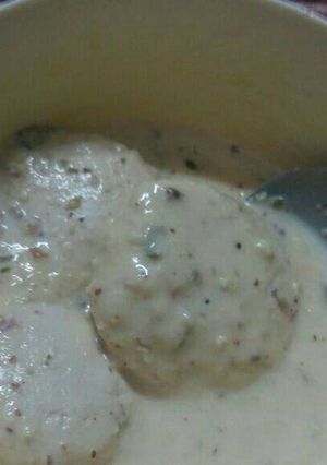 A picture of Rasmalai.