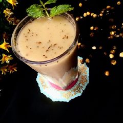 A picture of Sattu drink.