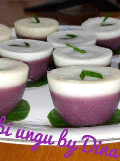 Foto resep Kue talam ubi ungu