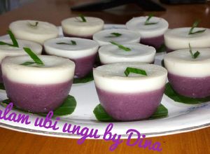 Foto resep Kue talam ubi ungu