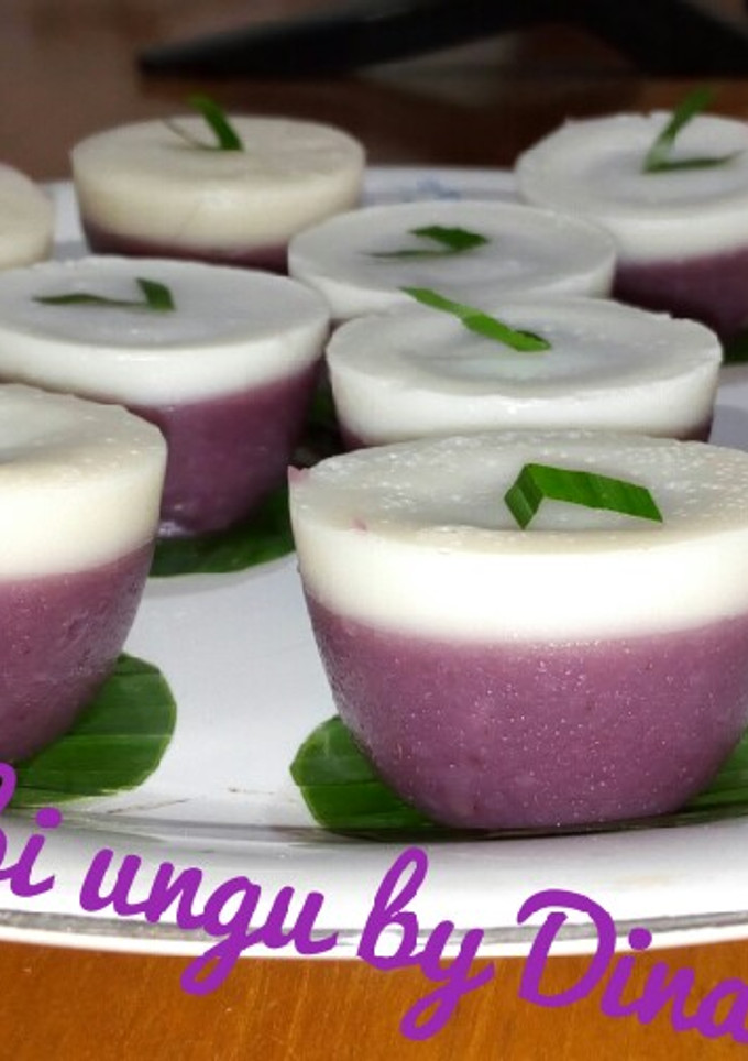 Foto resep Kue talam ubi ungu