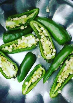 A picture of Jalapeño pickle.