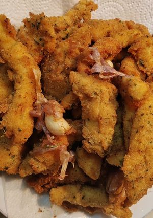 Una foto de Lagrimitas de pollo adobadas