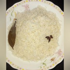 A picture of Plain White Rice🍚.