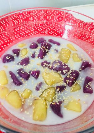 Hình của món Chè khoai dẻo.