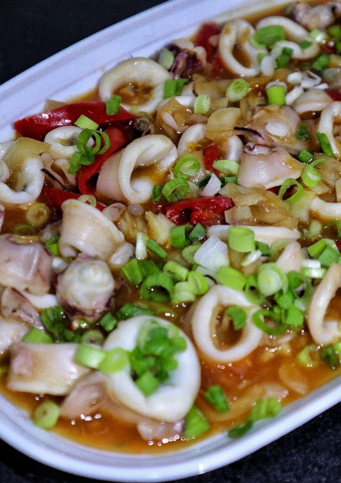Foto resep Cumi Mentega Saus Tiram