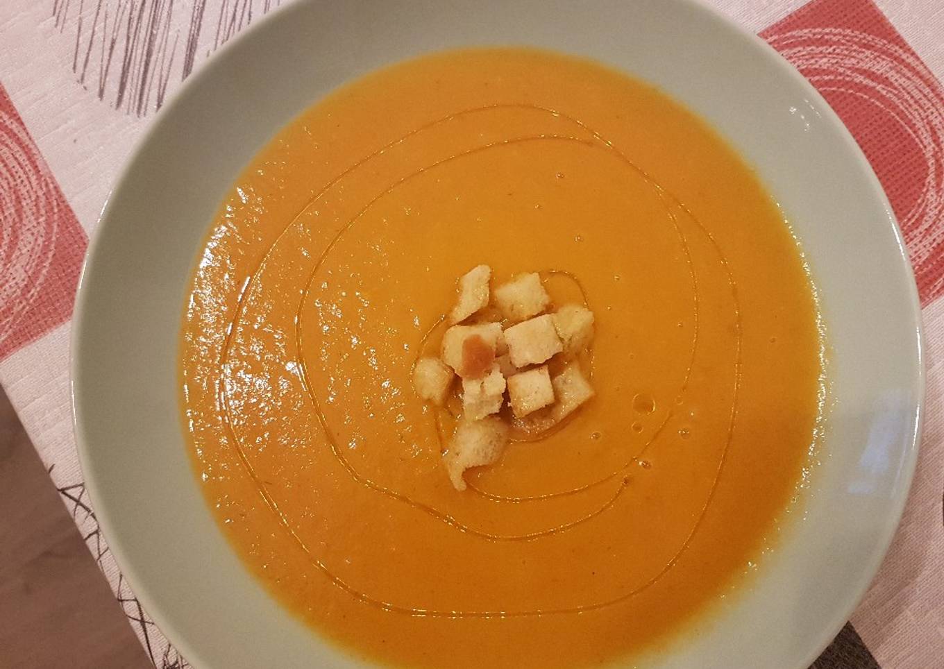 Crema de calabaza