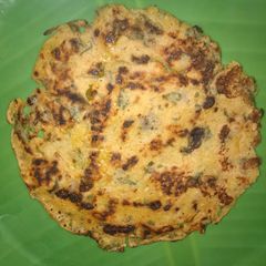 A picture of Besan ka chilla.