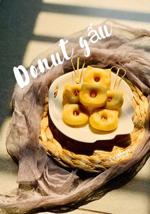 Hình của món Donut gấu.