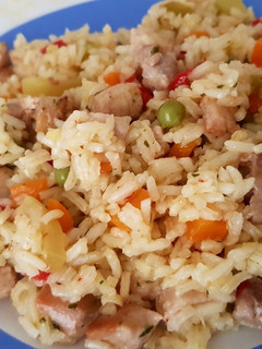 Una foto de Ensalada de arroz