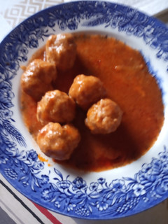 Una foto de Albóndigas en salsa tomate