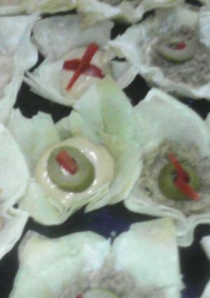 Una foto de Canapés de pasta filo para fiestas