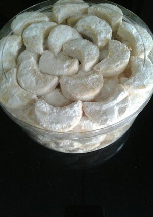 Foto resep Kue Putri Salju rasa susu banget